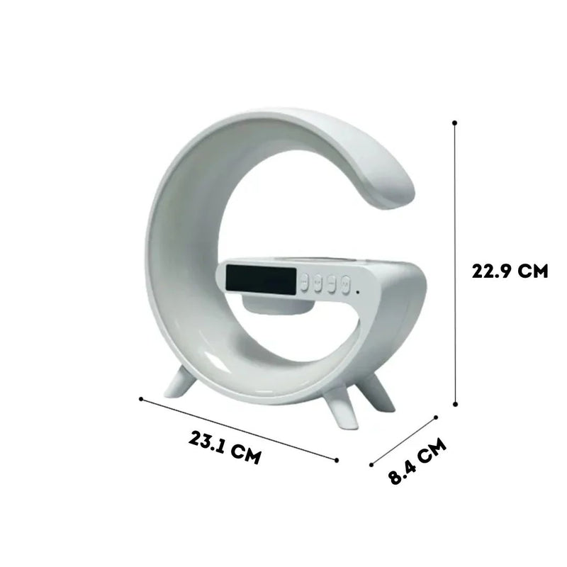 Luminária De Mesa Inteligente Smart G-Speaker Multifuncional