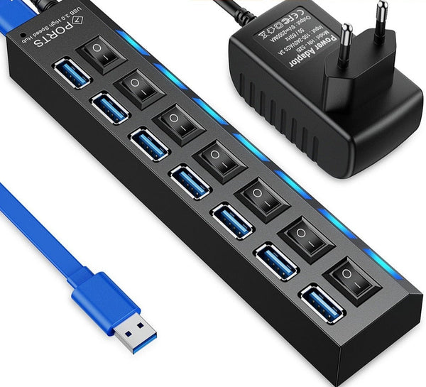 USB Hub 3.0 e 2.0